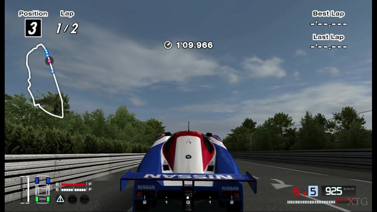 [#961] Gran Turismo 4 - Nissan R89C Race Car '89 PS2 Gameplay HD