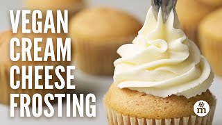 Vegan Cream Cheese Frosting — MAKE A FIRM FROSTING WITH ONLY 6 INGREDIENTS!