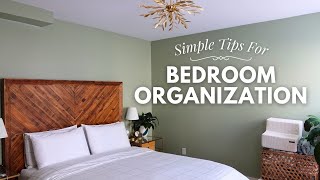 Transform EVERYTHING By Organizing Your Bedroom! | Tips From A Pro