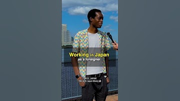 Work in Japan as a foreigner   #streetinterview #workinjapan #japan #uk @MobileMally