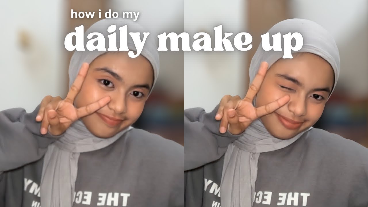 how i do my daily make up, soft & simple! 🍥