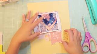 Felicity Jane Scrapbooking Process Video 8.5x11 Layout ...Forty Two...