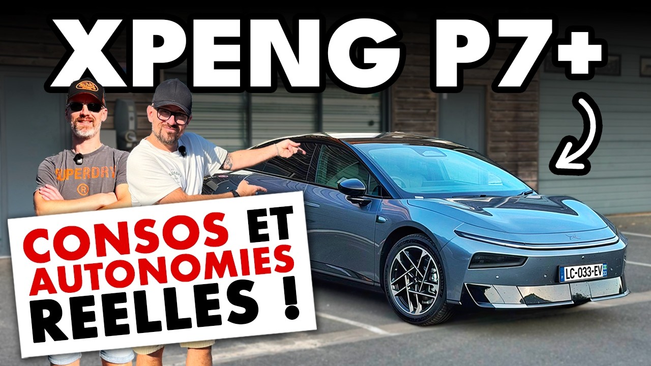 Essai Xpeng P7+  LR RWD : les vraies autonomies et consommations (Ioniq 28 challenge)