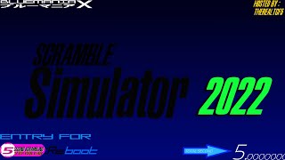 Scramble Simulator 2022 in 5 Second