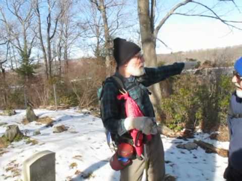 1/16/10 dave sutter at conklin cemetery