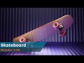Blender  skateboard animation tutorial part 1