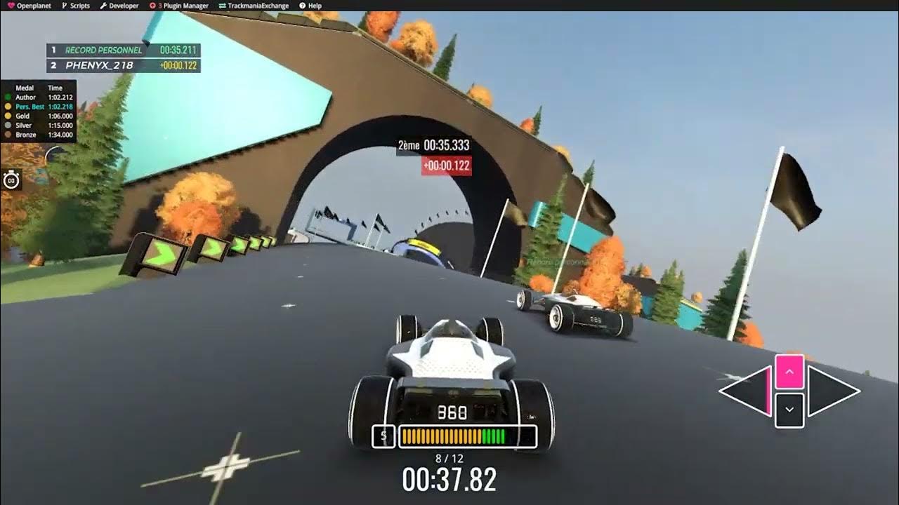 Trackmania Fall 2022 21 Author Medal YouTube