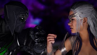 Mortal Kombat 1 - Noob Saibot vs Sindel | All Intro/Interaction Dialogues