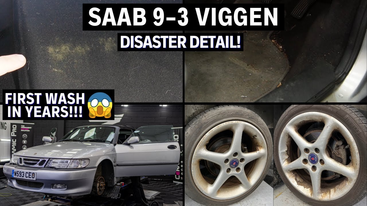 DISASTER DETAIL - Saab 93 Viggen first wash in years