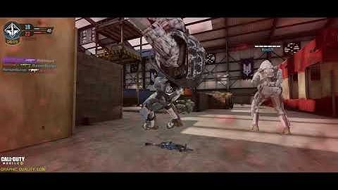 CALL OF DUTY Mobile: PS4 CONTROLLER TEAM DEATHMATCH KILLHOUSE GAMEPLAY [NO COMMENTARY] #0000225