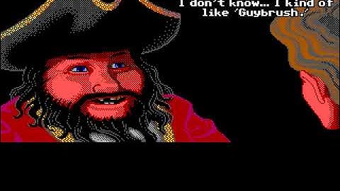 The Secret of Monkey Island (MS-DOS) Tandy Graphics and Sound