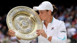 Ash Barty claims first Wimbledon title