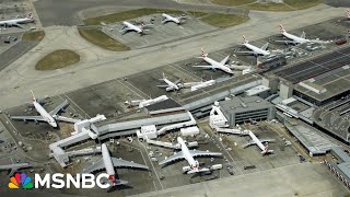London airport closed after fire causes major power outage