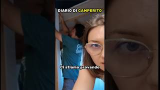 A volte è dura 😅 #diariodicamperito #camperlife #faidate #vanlife #vitadicoppia