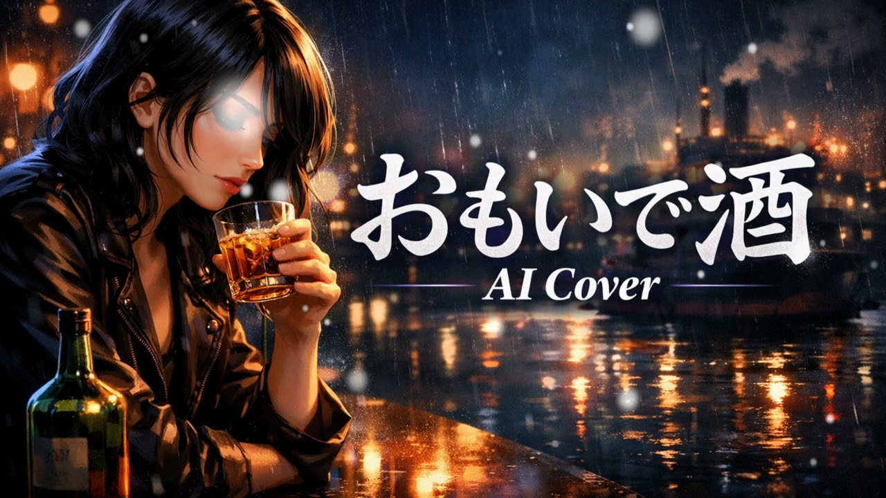 【AI cover】小林幸子  おもいで酒