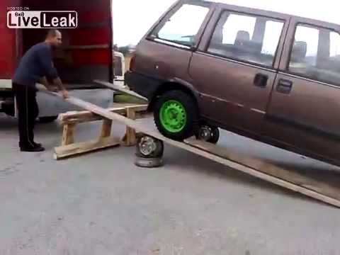 Loading a car fail