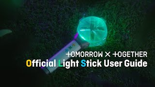 TXT (투모로우바이투게더) Official Light Stick User Guide (공식 응원봉 사용 안내)