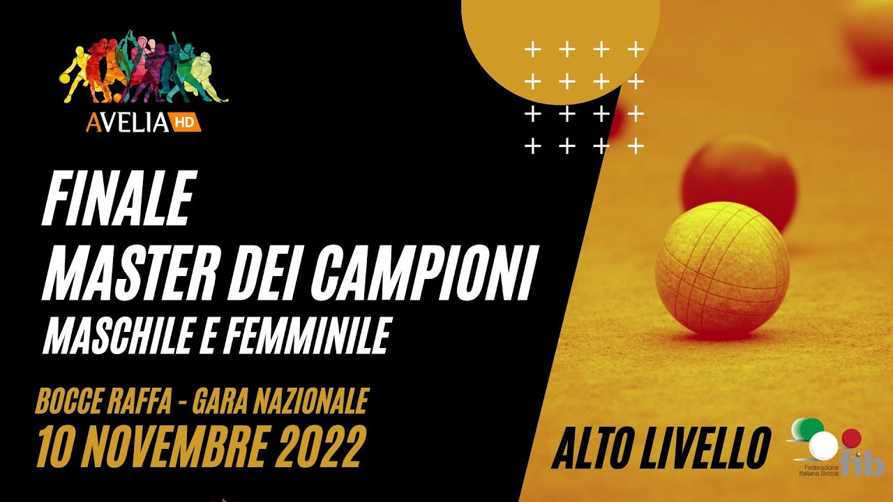 Master dei Campioni M/F 2022 - Ottavi di Finale #DAY01