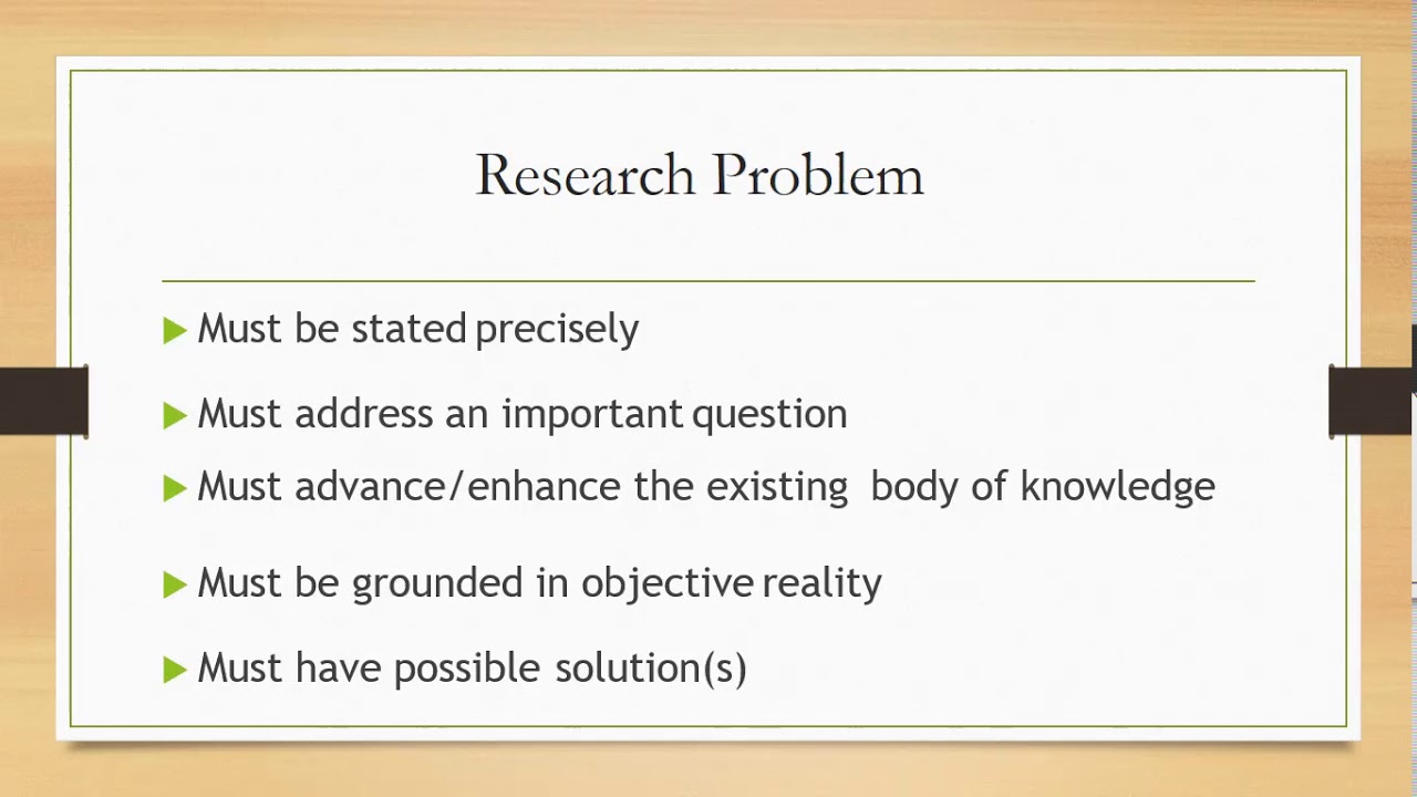 sources of research problem in hindi