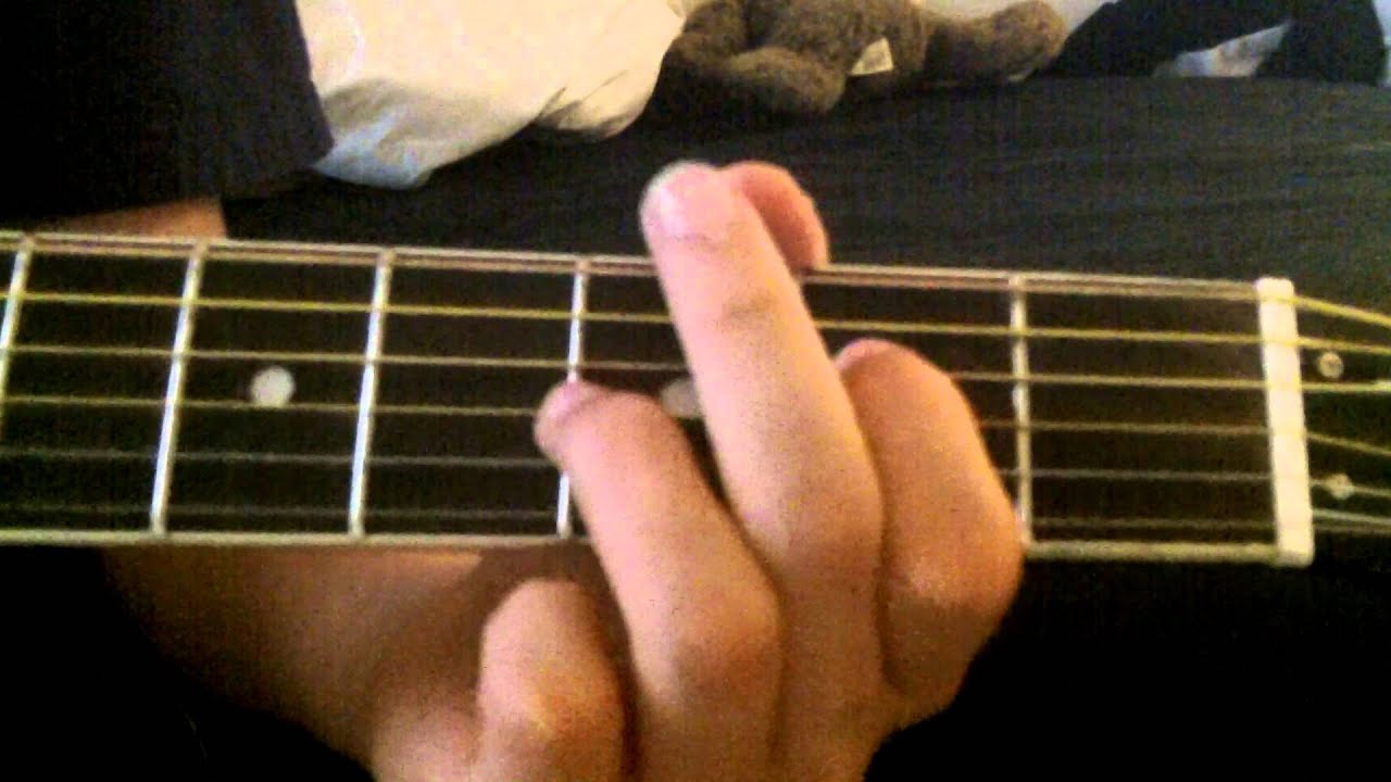 How To Play We Belong Together On Guitar Youtube