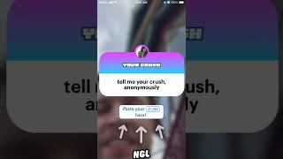 How to play Your Crush game in NGL app? screenshot 1