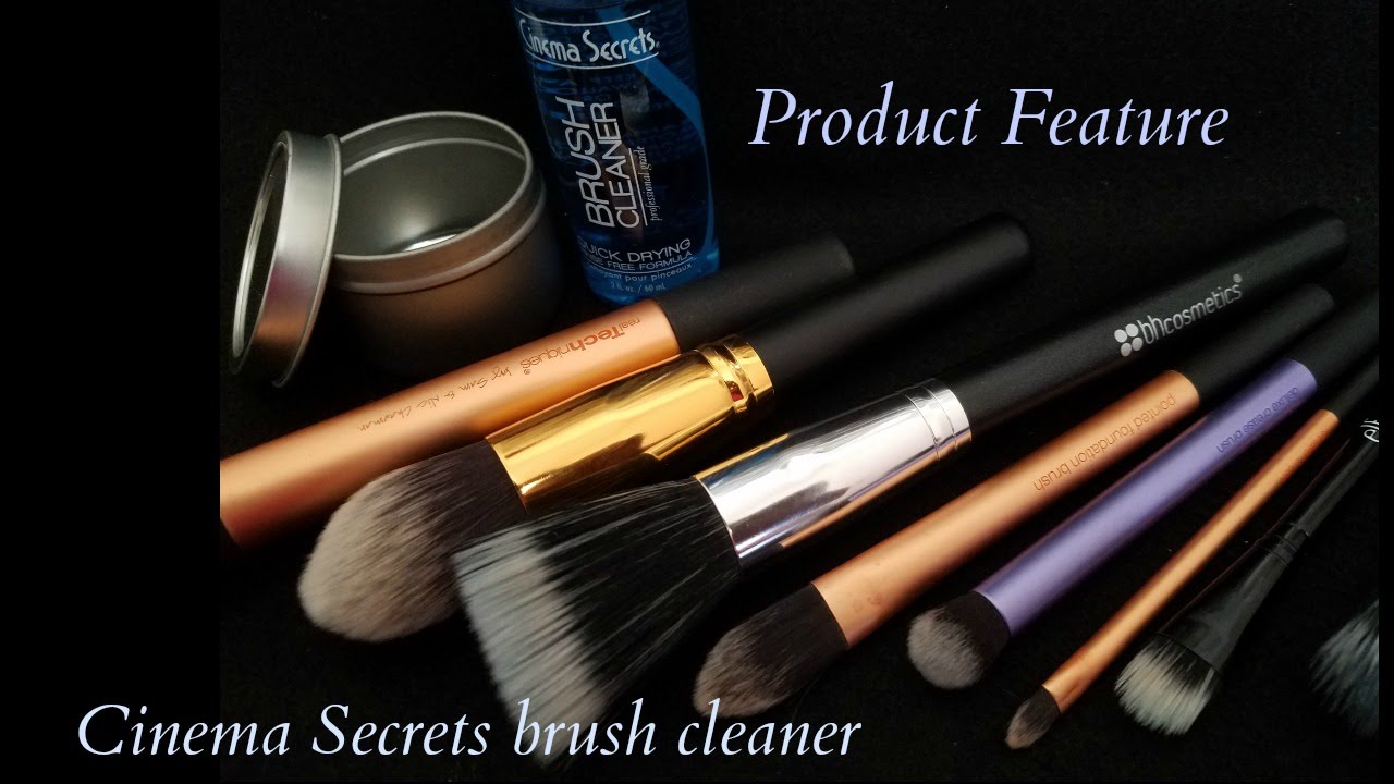 Product Feature|  Cinema Secret brush cleaner