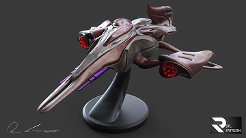 Hard Surface Techniques in Zbrush | Sci-fi and Vehicles | SpeedArt |