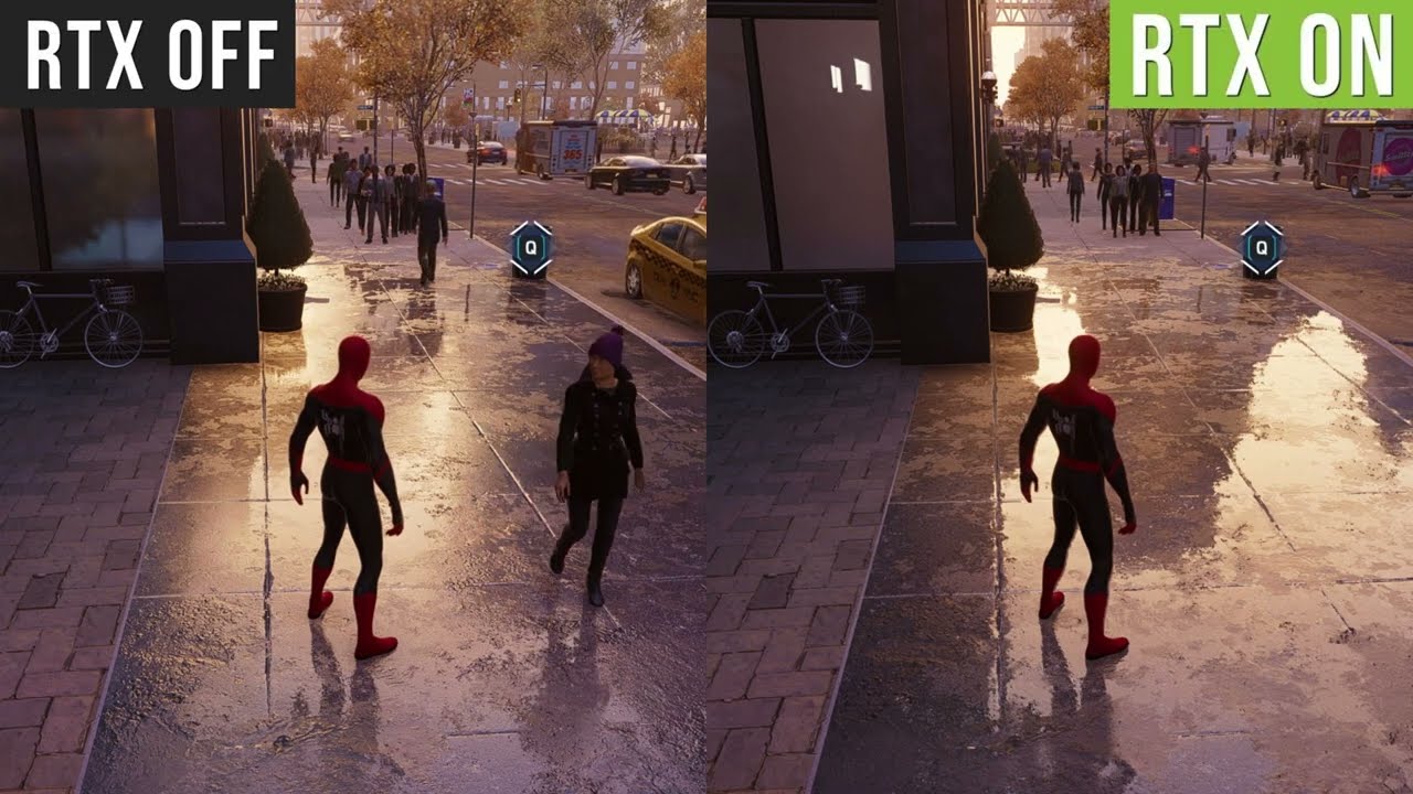 Spider-Man Remastered: RTX 4090 | RTX ON vs OFF! Max Settings 4K Side by Side Comparison!
