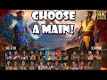 Mortal kombat 1  how to choose your main character