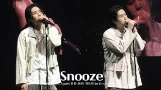 20230618 Snooze (Agust D D-DAY TOUR in Singapore) [4K]