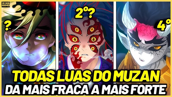 TODOS OS CAÇADORES DE ONIS DE DEMON SLAYER DO MAIS FRACO AO MAIS