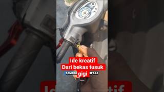 tips cara aman motor dari maling #tips #tutorial #ideas #lifestyle #otomotif #lifehack