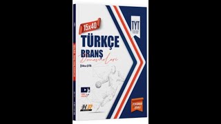 Speed ​​and Color Publications TYT Turkish 15 x 40 Essays