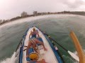 Race 1 Sweep wearing the gopro hero2 while racing at Tallebudgera 2011