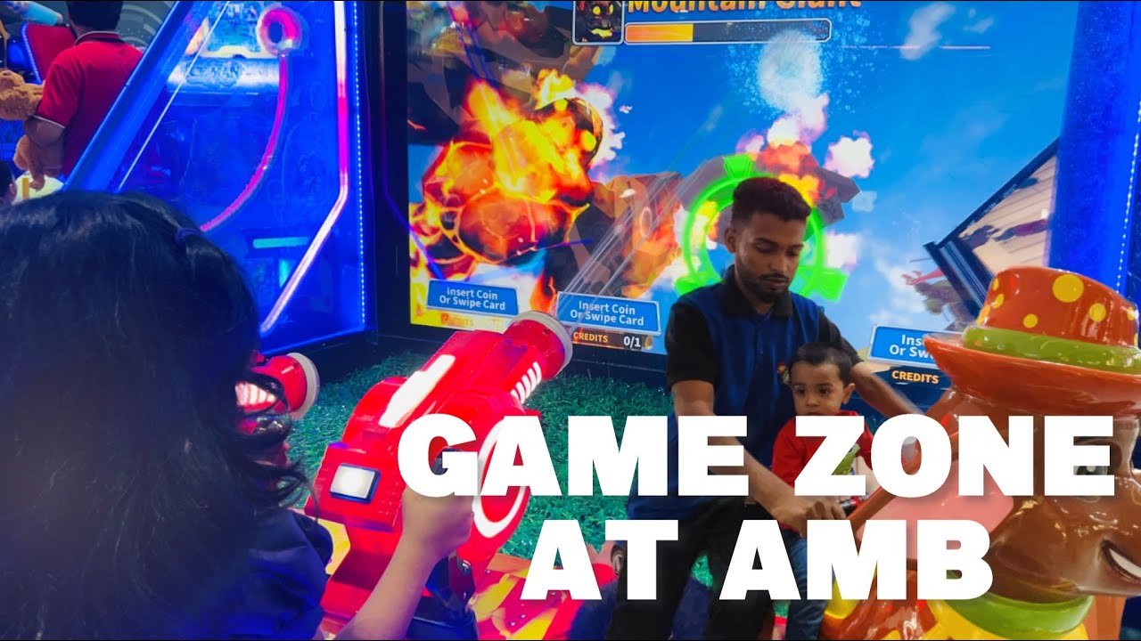 A day outing amb mall game zone Hyderabad YouTube