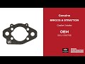 - Briggs and Stratton - Genuine OEM Part 596768 - Gasket Intake