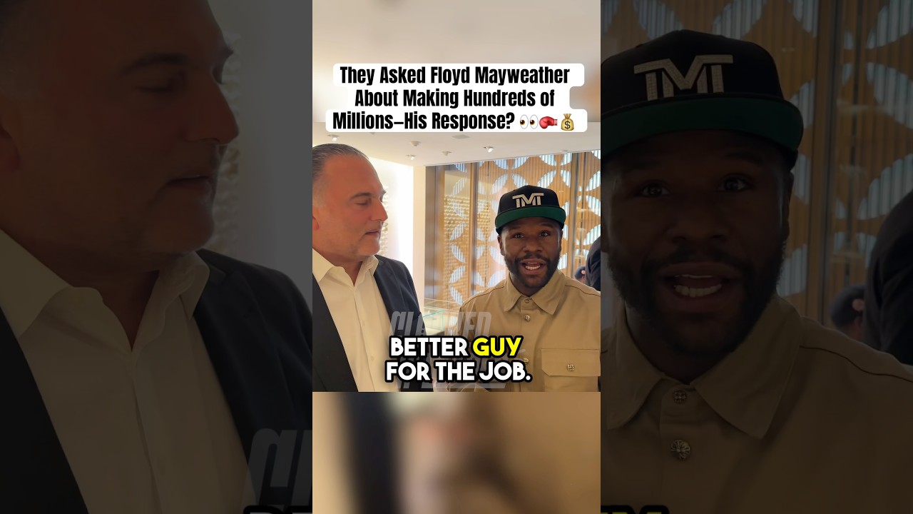 Floyd Mayweather Response To $100M Question Is Billionaire Energy 🤣💰🥊 