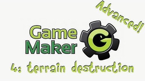 Game Maker 8.1 tutorial 4 - Advanced Destructible Terrain