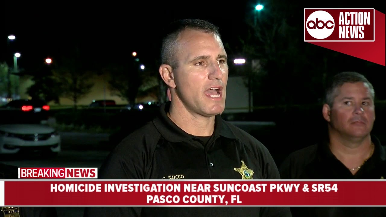 Pasco County Sheriff Chris Nocco updates homicide investigation - YouTube