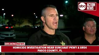 Pasco County Sheriff Chris Nocco updates homicide investigation