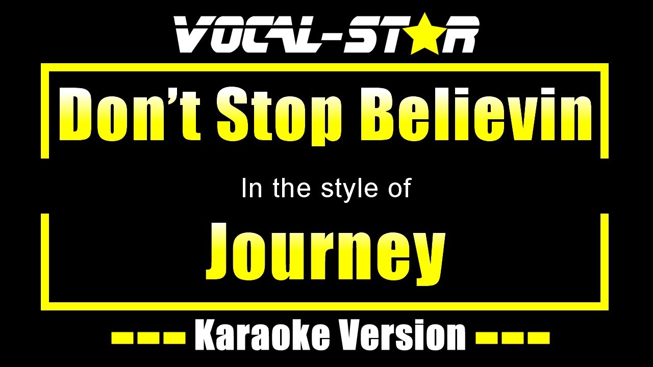 journey karaoke lyrics