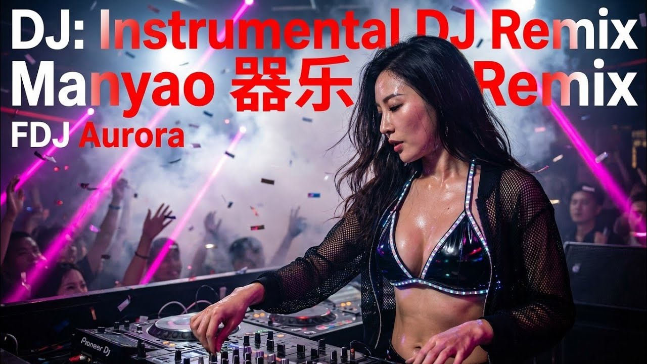 DJ Manyao Instrumental 2026. 中文电音 Nonstop Party Mix. Bass Boosted Night Drive EDM.