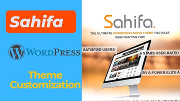 Sahifa Wordpress Theme Customization Bangla Part  11