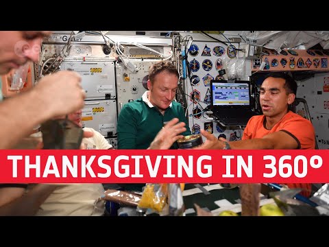Orbital Thanksgiving in 360° | Cosmic Kiss