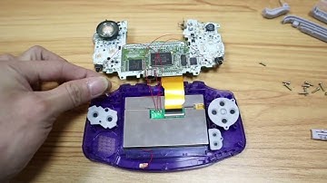 The most detailed introduction about the Newest Pre- Laminated V5 GBA HD IPS Kits from HISPEEDIDO