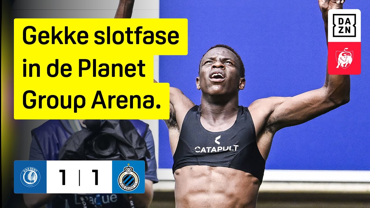 Goore bezorgt Gent een punt in de laatste seconden!⌛😳 | KAA Gent - Club Brugge