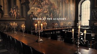 you learn of a mysterious death at your grandiose boarding school // dark academia playlist