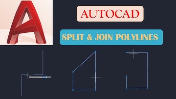 How to Split & Join Lines - Autocad