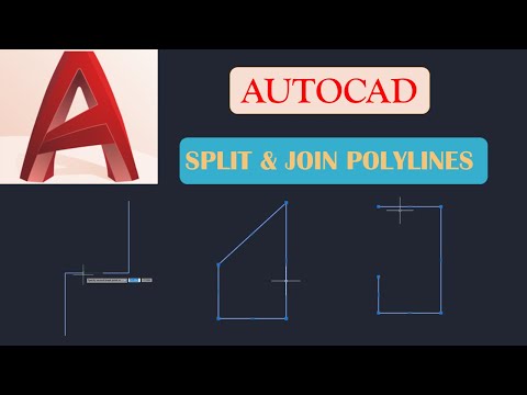 How to Split & Join Lines - Autocad