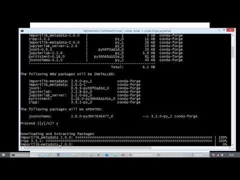 conda install jupyterlab
